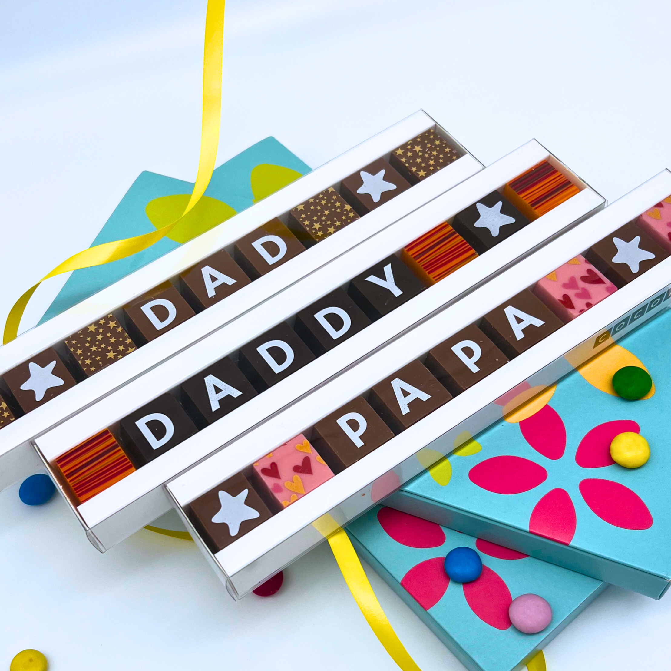 Dad, Daddy, Pappa, Dadi, Tata Chocolate Gift