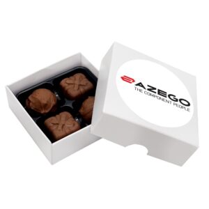 4 Pack Corporate Truffles Box