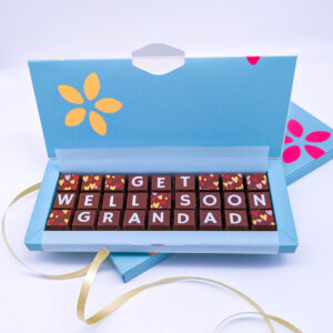 Personalised 'Get Well Soon' Chocolates