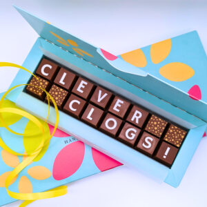 Congratulations Clever Clogs Or Genius Chocolate Gift