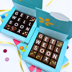 Personalised Get Well Soon Chocolate Box