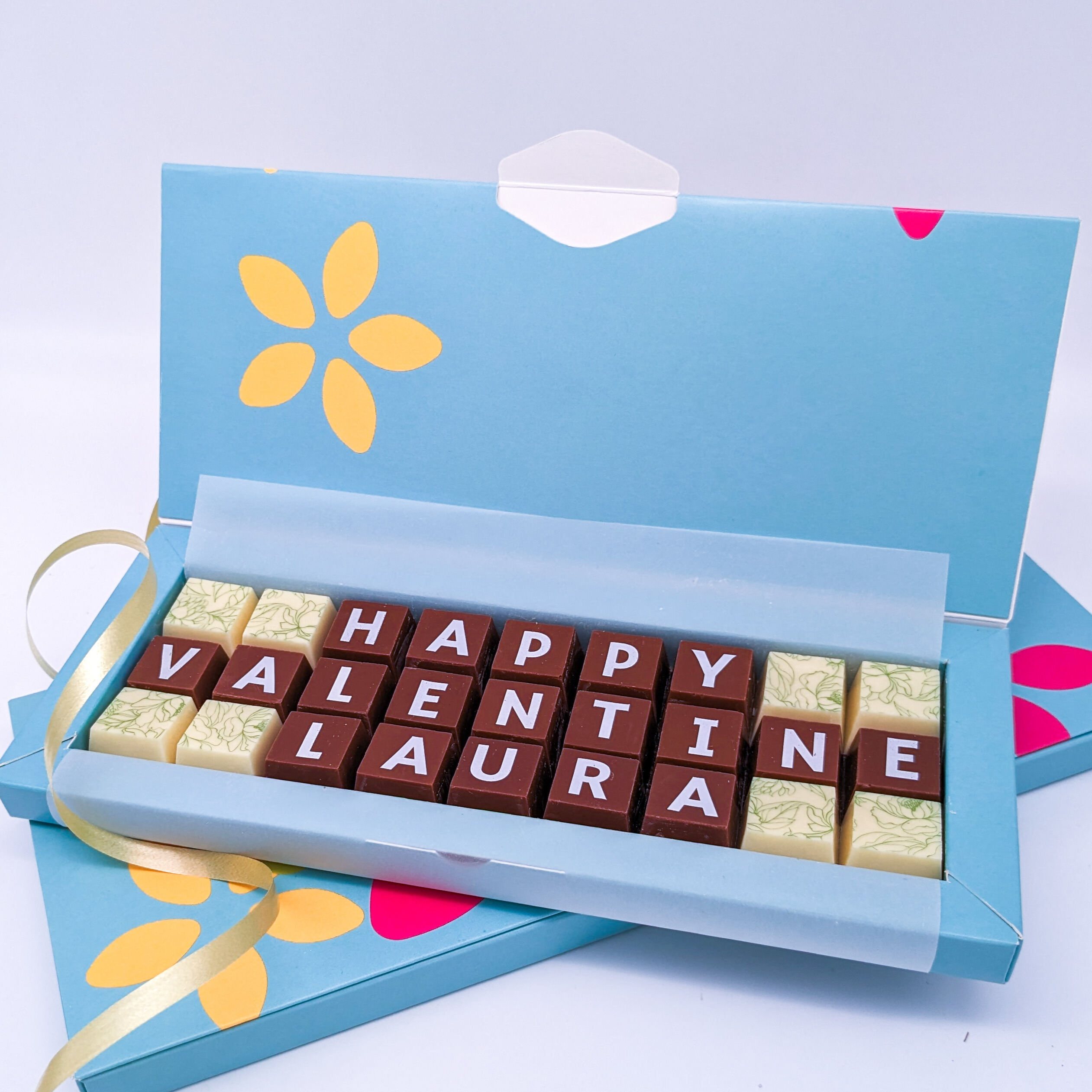 Personalised Happy Valentines Chocolates
