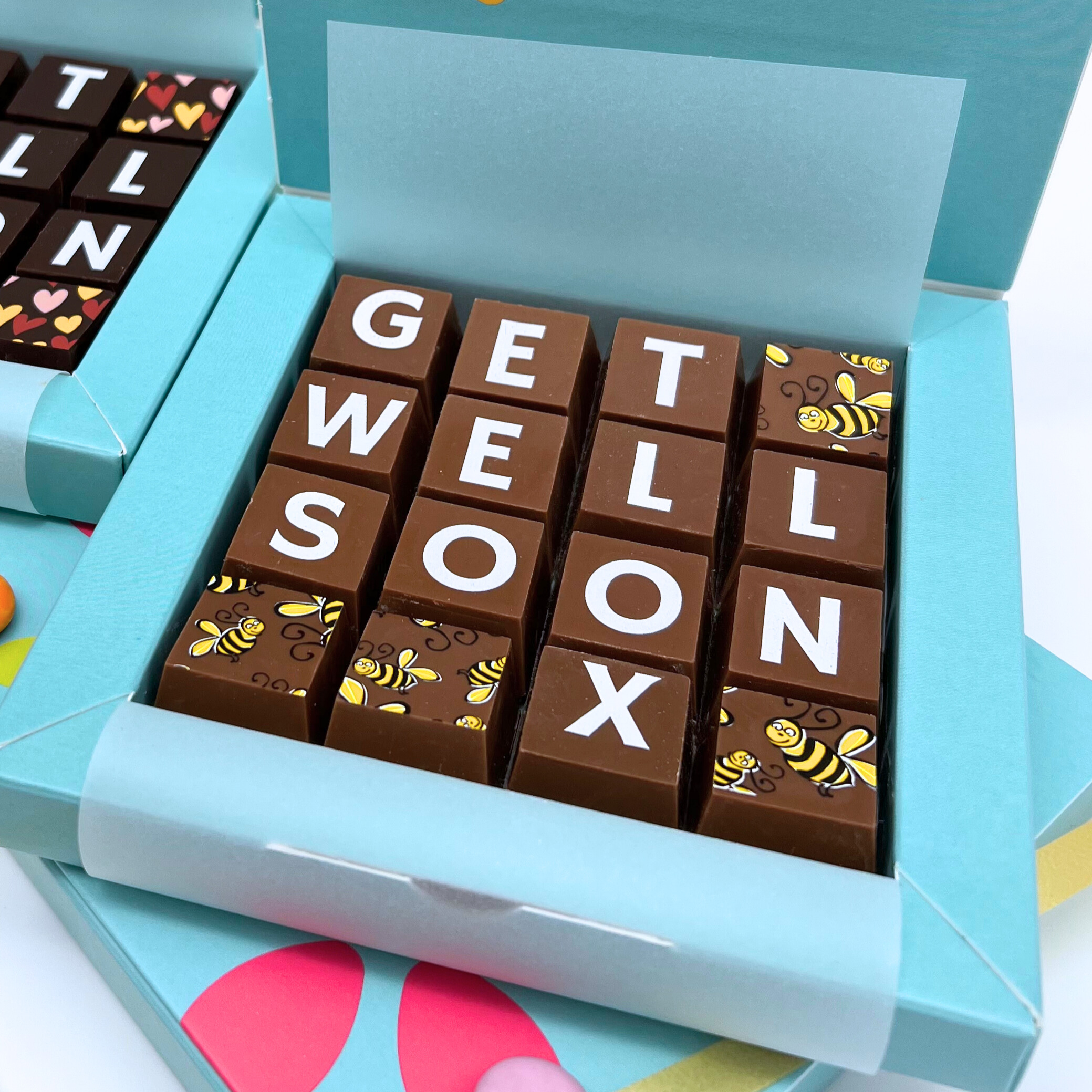 Personalised Get Well Soon Chocolate Box - Image 3