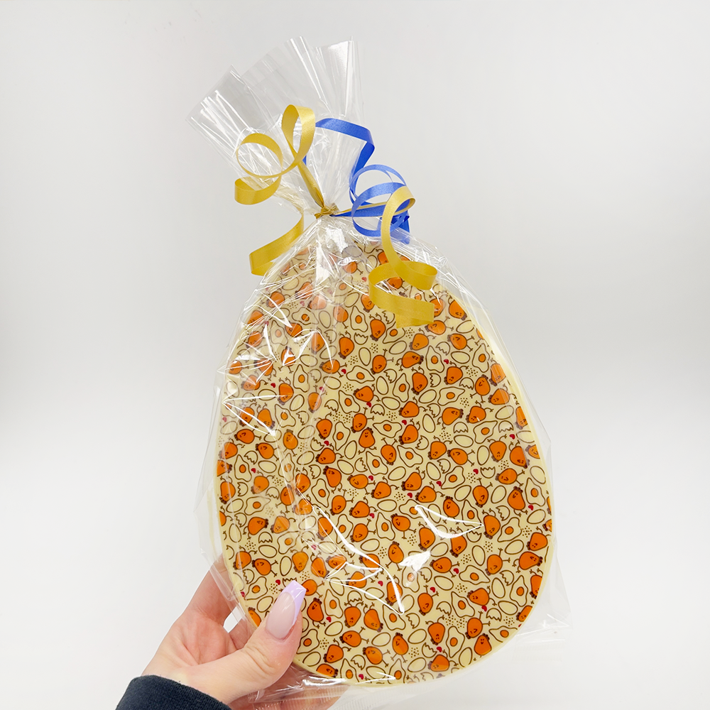 Large Chick and Egg Chocolate Easter Flegg