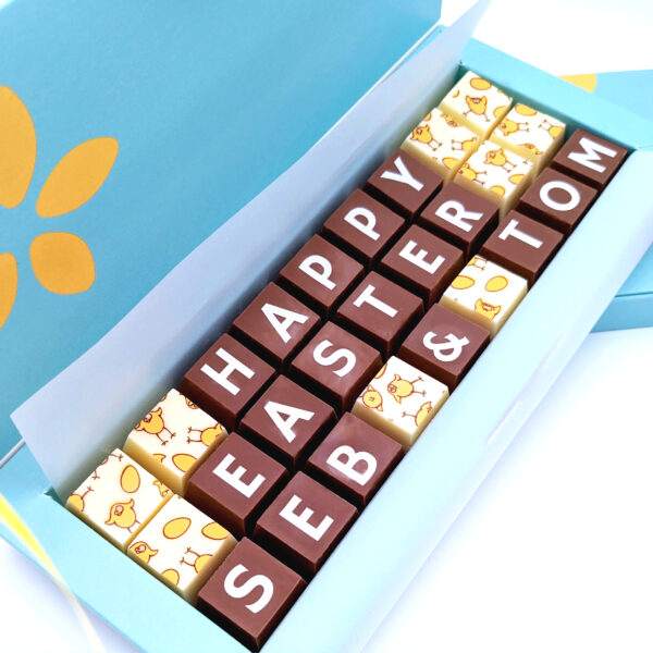 Easter Personalised Chocolate Gift Box - Image 4
