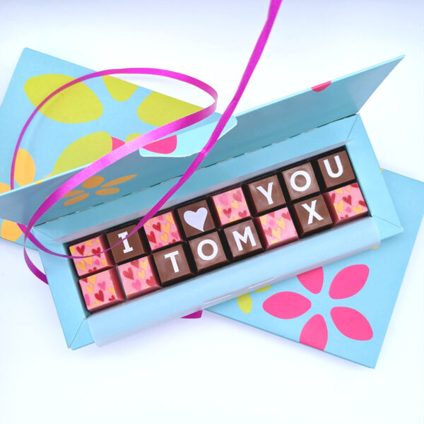 I Love You Personalised Box Of Chocolates