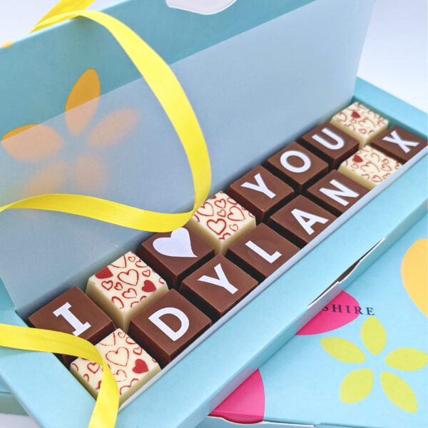 I Love You Personalised Box Of Chocolates - Image 3