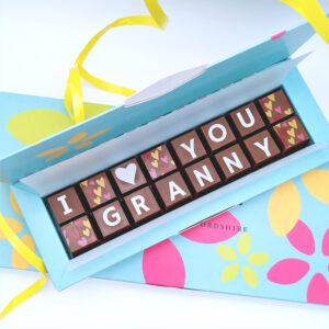Personalised I Love My Granny Chocolate Gift