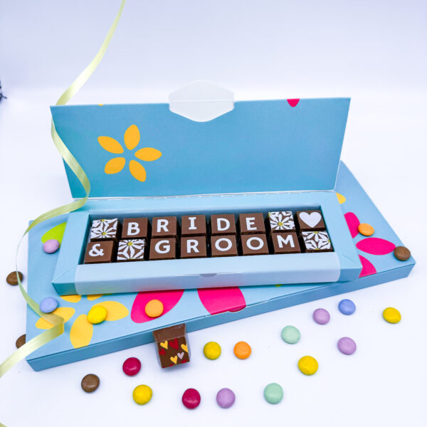 Bride and Groom Chocolate Gift - Image 4
