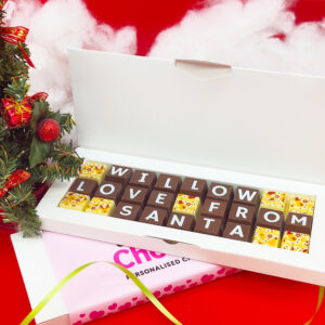 Personalised 'Love From Santa' Chocolate Box