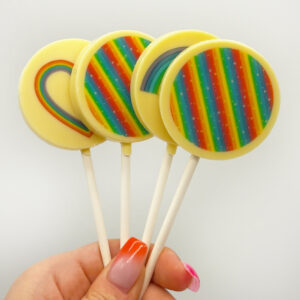 4 Pride Chocolate Lollies