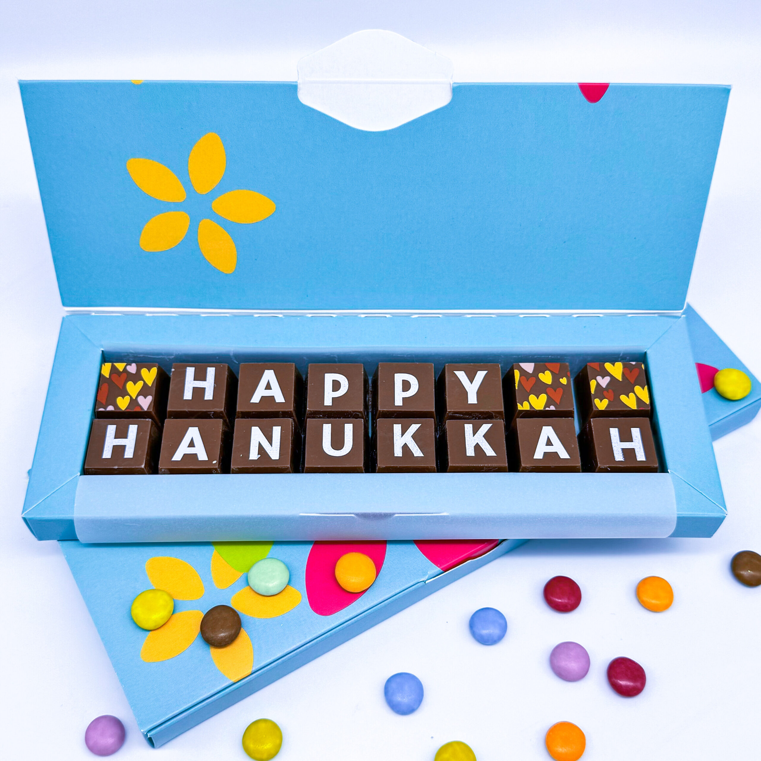 Personalised Happy Hanukkah Chocolate Gift
