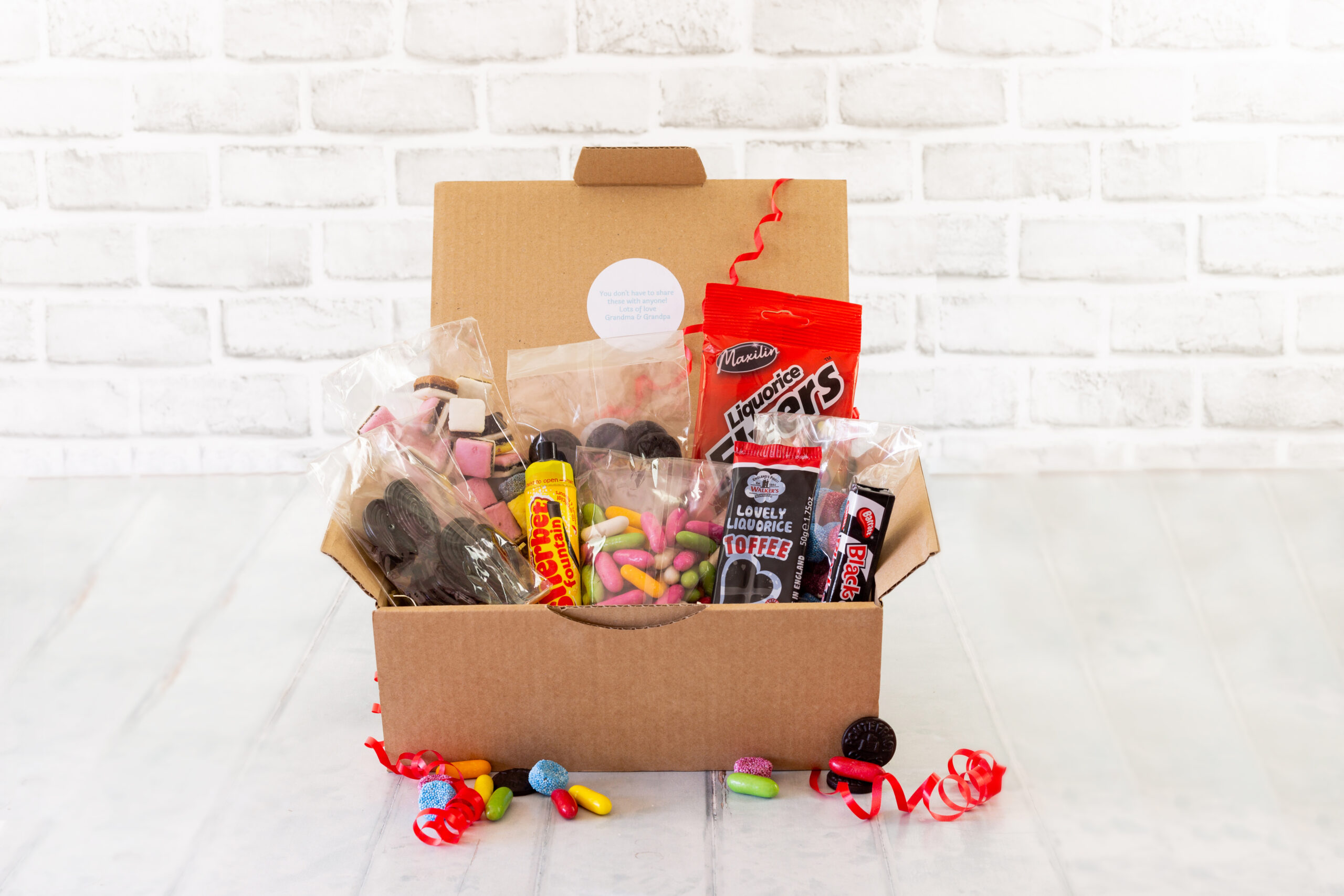 Personalised Fully Loaded Liquorice Gift Box