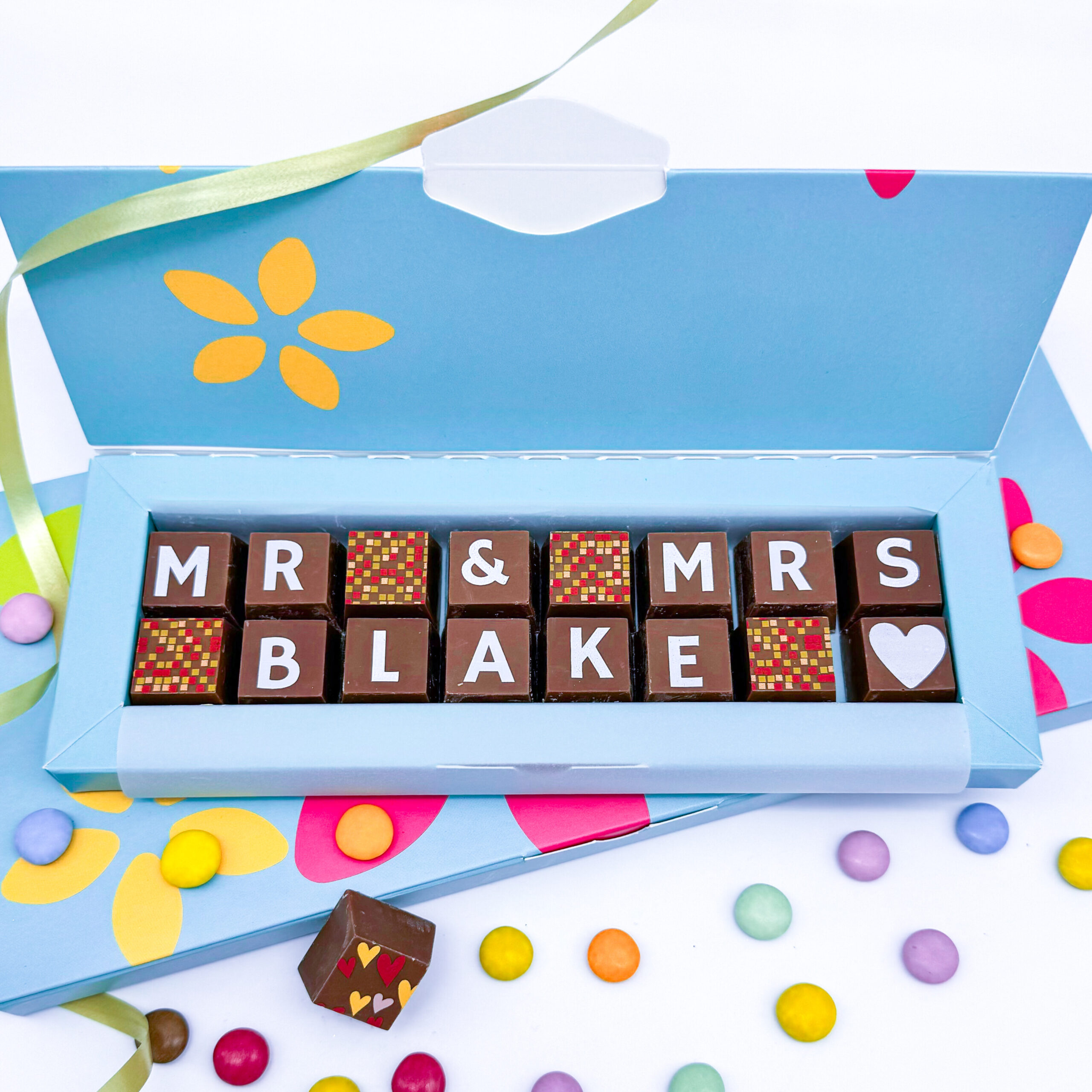 Mr and Mrs Wedding Chocolate Gift - Image 4