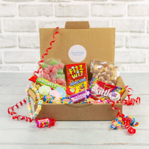 Personalised Retro Sweet Gift Box